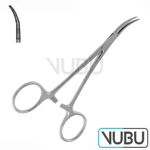 Halsted Hemostatic Forceps Curved 12.0 cm (4.7) – surgivalley (004010002)
