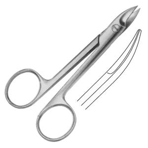 Beebee Surgical Scissors Straight 10.0 cm (4") (002211264)