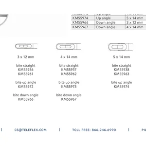 Caspar IVD rongeur, arbejds længde 140mm, lige, fenestreret, 2.0mm x 12.0mm kopkæber, ringhåndtag – surgivalley (011211467)