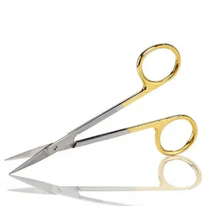Mayo Surgical Scissors Curved 23.0 cm (9") TC (Gold Handle) (002211899)