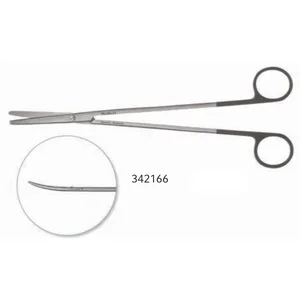 Metzenbaum Surgical Scissors Curved 14.0 cm (5.5) TC (Gold Handle)