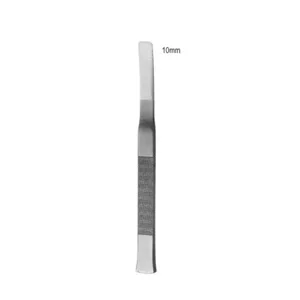 Orthopedic Bone Osteotome Curved 10.0 mm Blade 16.0 cm (6.3) – surgivalley (012210323)