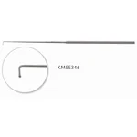 Rhoton Micro Curette straight 1x2mm cup titanium