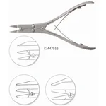 Ruskin rongeur 7 double-action straight jaws 7.0mm bite, spring handle