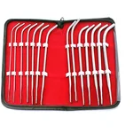 Van Buren Sound 15-Piece Set for OB GYN Surgical and Dental Clinical Instruments