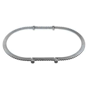Anillo ovalado segmentado pequeño estilo Bookwalter, 8 1/2" x 15" – surgivalley (005212228)