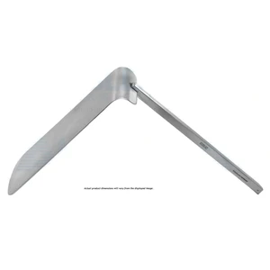 Bookwalter-Style ribbon retractor, malleable angled 90° 3 x 10 blade – surgivalley (005212004)