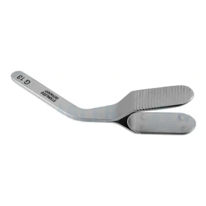 Bulldog Hemostatic Forceps Angled for Cardiovascular Surgery Precise Clamping – surgivalley (111050062)