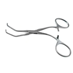 Calman Hemostatic Forceps Angled 3.0 cm (1.2) – surgivalley (004050026)