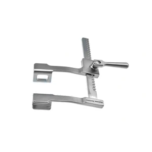Afastador de costelas DeBakey (Mini-Finochietto), infantil 86.0mm x 60.0mm x 19.0mm x 16.0mm braços curvos
