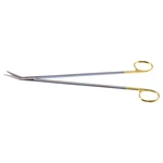 Debakey Surgical Scissors Angled 23.0 cm (9") TC (Gold Handle)