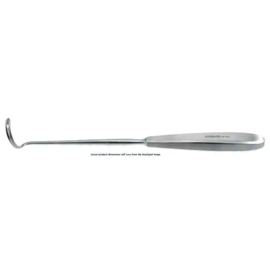 Deschamps ligature carrier 9 for right hand blunt 2.0mm flat handle 22.5 cm (9.0) – surgivalley (999050062)