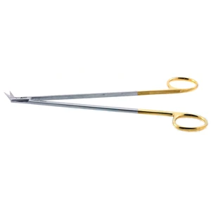 Diethrich Surgical Scissors Angled 18.0 cm (7") TC (Gold Handle) – surgivalley (002050028)