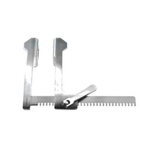 Afastador de costelas Finochietto (modelo original), adulto 203.0mm x 184.0mm x 64.0mm x 44.0mm
