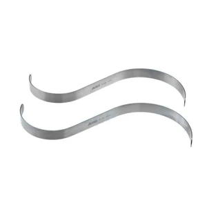 Separador Hasson ''S'' 7 1/4" maleable, hoja plana de 13.0mm de ancho, mango plano, juego de 2