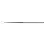 Gancho cutáneo Joseph de 6 1/4", 2 púas afiladas, separación de 10.0mm, mango fino redondo