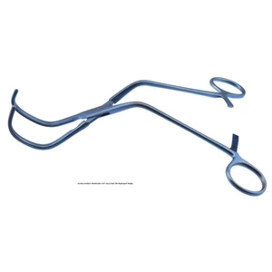 Surgical Hemostatic Forceps Curved 4.5 cm (1.8)