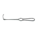 Retractor Kocher 8 1/4" con hoja de 12.0mm x 40.0mm, mango con anillo para el dedo