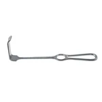 Retractor Kocher de 9", hoja de 25.0mm x 60.0mm, mango con anillo para los dedos