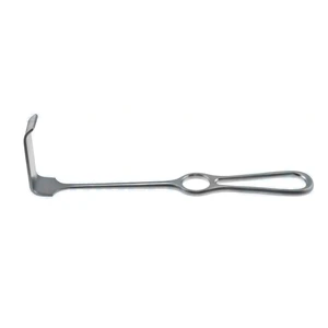 Retractor Kocher de 9", hoja de 25.0mm x 60.0mm, mango con anillo para los dedos – surgivalley (001212663)