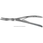 Leksell rongeur 9 double-action, slightly curved jaws 6.0mm bite, spring handle