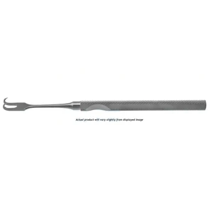 Mannerfelt hook 6 modified small curve 2 sharp prongs round/flat handle – surgivalley (005212050)