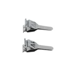 Microsurgical artery clamps single clamps straight jaws," slight incurved tips for vein or arter