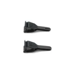 Microsurgical artery clamps single clamps straight jaws," slight incurved tips for vein or arter