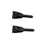 Microsurgical artery clamps single clamps straight jaws," slight incurved tips for vein or arter