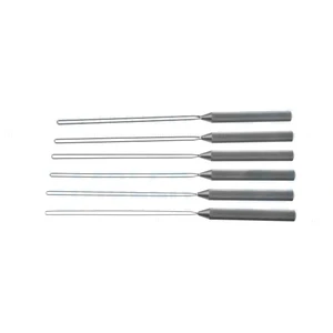 Mills endarterectomy loop 5 1/8 set of 6cludes 0.4mm, 0.5mm, 0.6mm, 0.7mm, 0.8mm 0.9mm diamet – surgivalley (090050002)