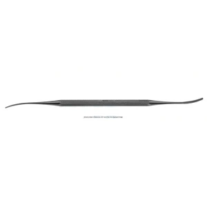 Disector de endarterectomía Ochsner de 7" de doble extremo, hojas curvas anchas de 1.0mm/2.0mm, mango cuadrado – surgivalley (001213587)