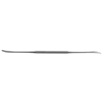 Disector de Olivecrona 7" de doble extremo curvado, hojas de 2.0mm x 3.0mm, mango cuadrado
