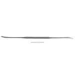 Disector de Olivecrona 7" de doble extremo curvado, hojas de 4.0mm x 5.0mm, mango cuadrado
