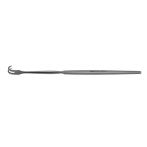 Rake finger retractor 6 rigid shaft 2 sharp prongs 5.0mm wide flat handle