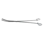 Rochester-Pean hemostatic artery forceps 14 curved serrated jaws ring handle