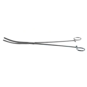 Rochester-Pean hemostatic artery forceps 14 curved serrated jaws ring handle – surgivalley (004210583)