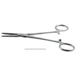 Spencer-Wells-Arterienklemme 5" gerade gezahnte Backen Ringgriff