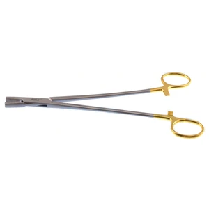 Sternal wire twister 8 serrated TC jaws gold ring handle