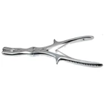 Stille-Luer rongeur 8 3/4" double-action curved jaws 10.0mm wide bite, spring handle