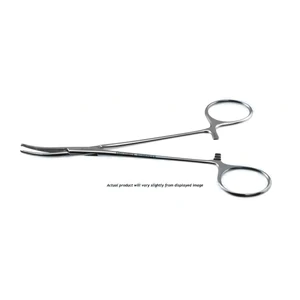 Vascular Tissue Forceps 1x2 Teeth Curved 16.2 cm (6.4) – surgivalley (001212254)
