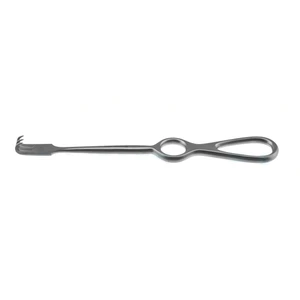Retrator Volkman descartável 8 1/2" 3 garras afiadas largura 13.0mm, cabo com anel para dedo – surgivalley (055210101)