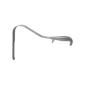 Retractor de vena renal Wylie de 13", hoja de 1" de ancho x 7" de largo, mango de agarre – surgivalley (005212143)