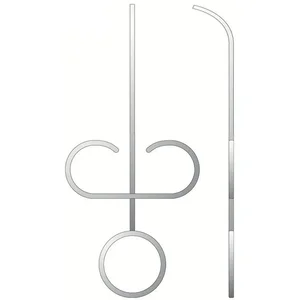 弯曲根管枪 用于逆行根管治疗 1.8mm 不锈钢 可重复使用 可高压灭菌 牙科器械 – surgivalley (999010603)