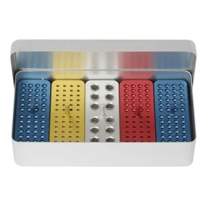Endodontie-Box Aluminium Groß 4 48 12 SR MIX für Dental – surgivalley (999010737)