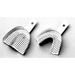 Kit de Bandejas para Moldagem Dentária para Acesso a Cavidade Oral Pequena durante Moldagens Dentárias – surgivalley (090010229)