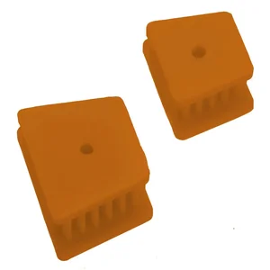 Separador bucal pequeño de silicona naranja para acceso dental en la cavidad oral – surgivalley (049010009)