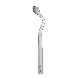 Ponta de Sindesmotomo Dentário FIG. 3 para Acesso a Cavidade Oral Pequena