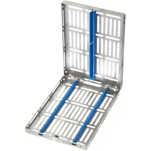 Bandeja de Esterilização Quatri Blue para Aplicações Odontológicas – surgivalley (090010222)