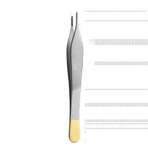 Pinzette Adson 1x2 TC für zahnärztliche Eingriffe und den Zugang zur kleinen Mundhöhle – surgivalley (027010027)
