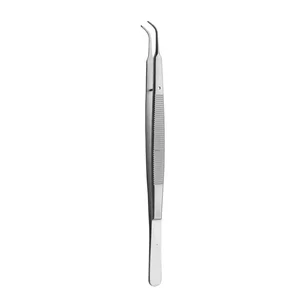 Pinzette Gerald 175mm 0.9mm 1×2 gebogen – surgivalley (027010030)